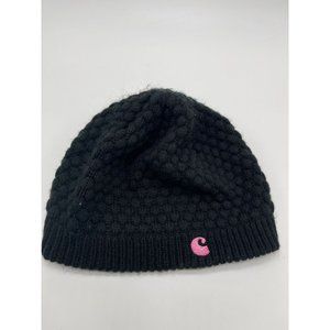 Carhartt Women's One-Size Black Acrylic Knit Beanie Winter Hat Cap